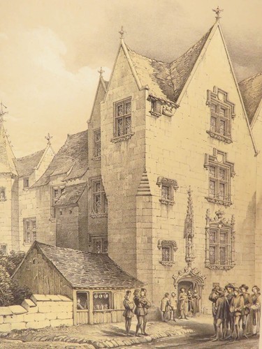 1856 ENORMOUS Medieval French Architecture Charles VII Louis XII Cathedrals - Picture 22 of 24