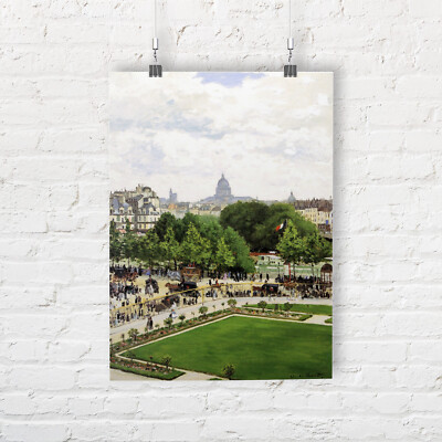 Claude Monet: Garten der Prinzessin. Fine Art Print/Poster