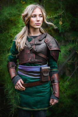 Medieval Hylian Leather Armor Cosplay for Larp&fantasy Full Costume Armor