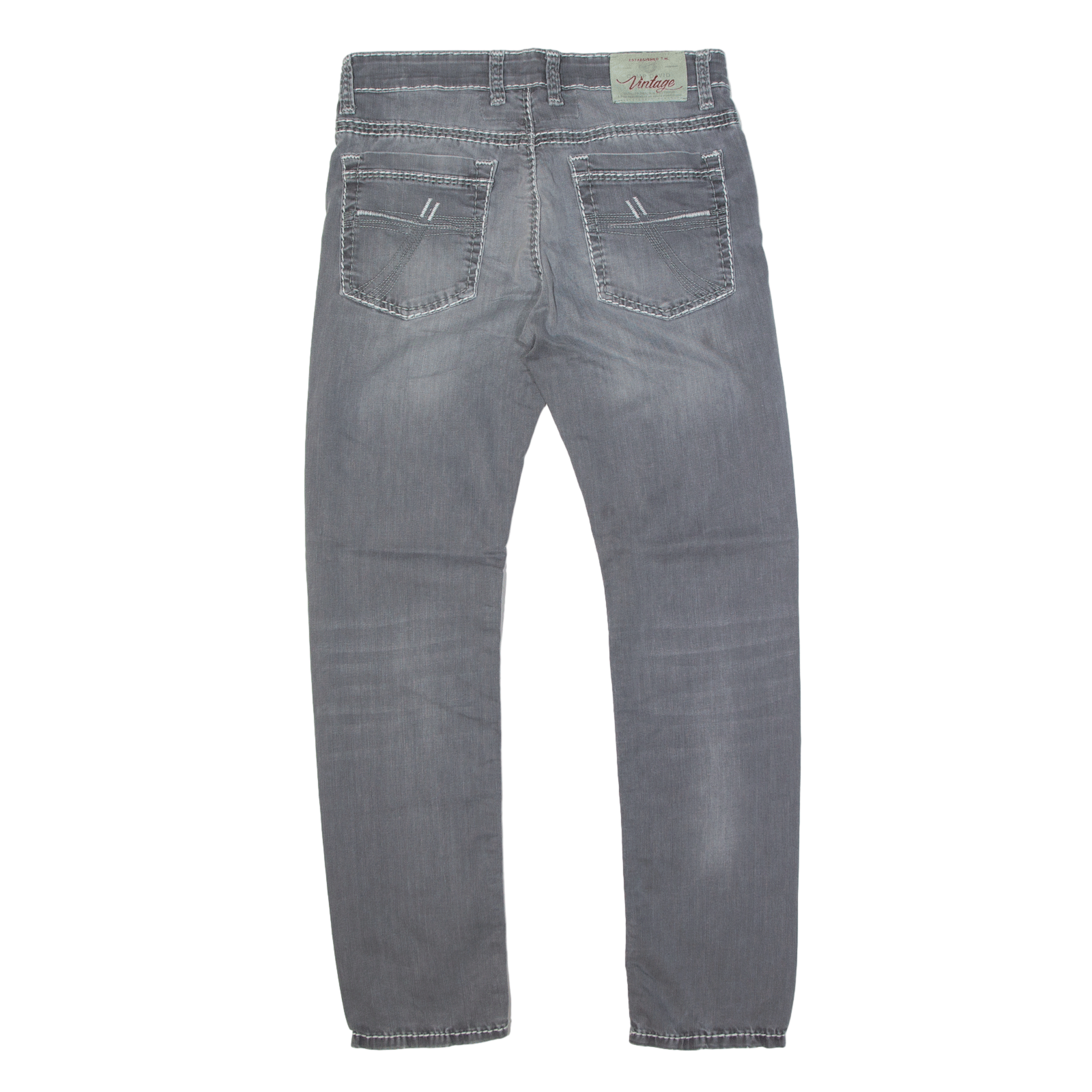 CAMP DAVID Jeans Grey Denim Slim Straight Stone Wash Womens W31 L32 eBay