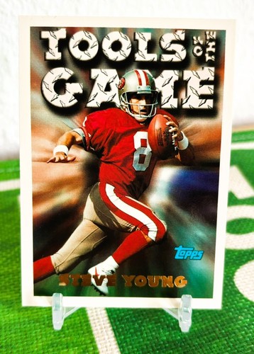 1994 Topps Tools of the Game Steve Young San Francisco 49ers