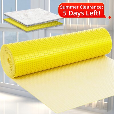 1/8'' Uncoupling Membrane - Waterproof Tile Underlayment--30% Off - Limited!