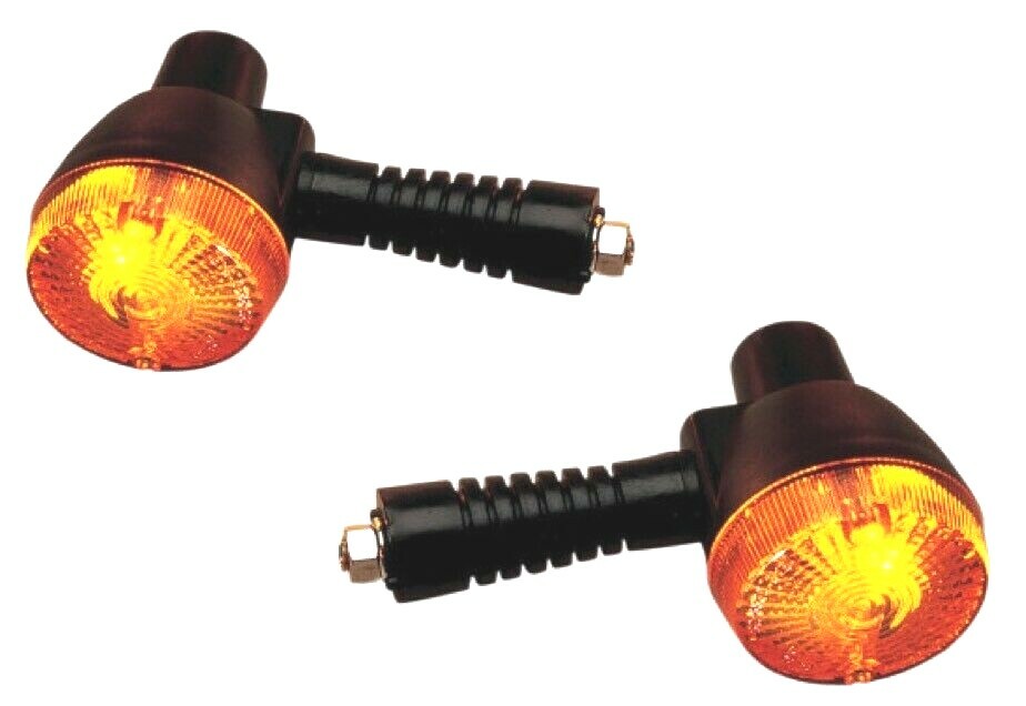 PAIR (LEFT/RIGHT) Front Turn Signals 84-86 Kawasaki KL600A #25