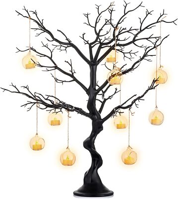 Tree Branch Decoration 30''/76cm Wedding Centerpieces for Tables Black 1 Pc