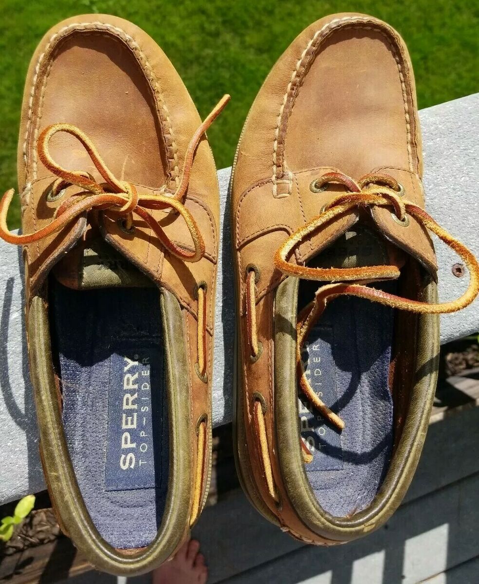 Men's Sperry Top-Sider Original A/O 2-Eye Boat Shoes Sahara Men's Sperry Top-Sider Original A/O 2-Eye Boat Shoes Sahara