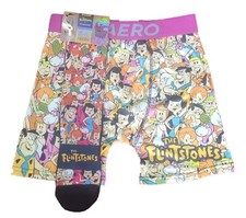 Aeropostale The Flintstones Boxer Brief + Crew Socks Set Limited Edition S to XL