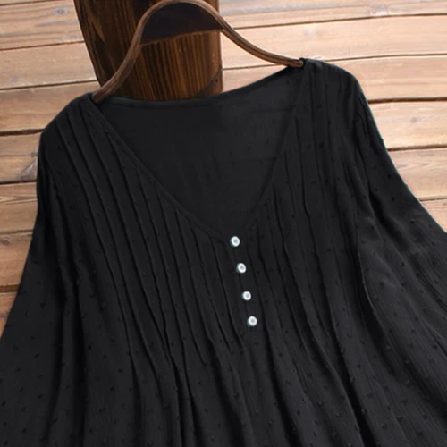 Plus Size 20-28 Womens Lace Tunic Tops Ladies V Neck Baggy Casual T Shirt Blouse - Picture 11 of 30