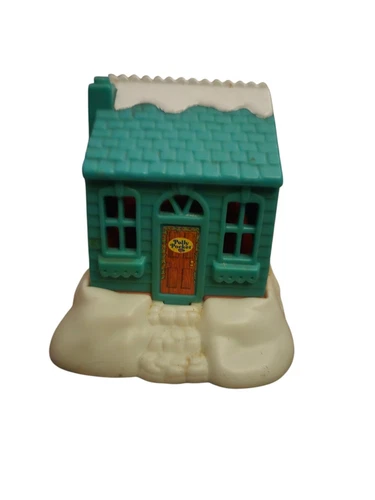 Vintage Polly Pocket 1995 McDonald’s Winter Chalet Bluebird Toys with Polly Toy