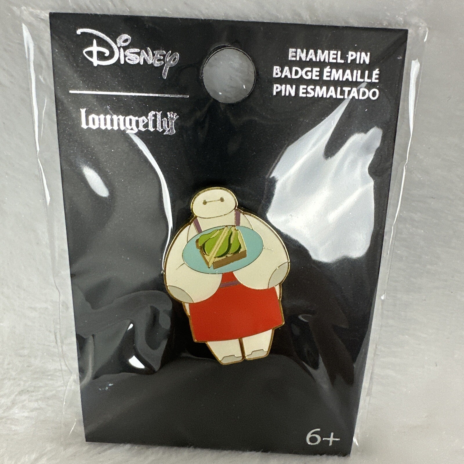 New Disney Loungefly Baymax Chef Avocado Toast Enamel Pin Big Hero 6 Pixar
