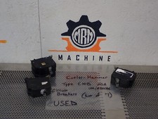 Cutler-Hammer Type CHB 20A Circuit Breakers 1 Pole 120/240VAC Used Lot of 7 