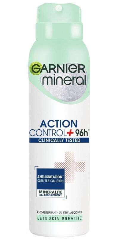 Антиперспирант Garnier Mineral ACTION Control + 96h, 150 мл-ПОСТАВЛЯЕТСЯ БЕСПЛАТНО