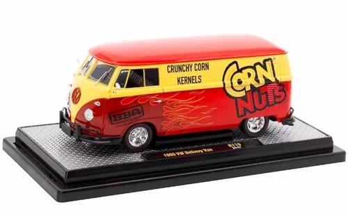 M2 Machines 1960 Volkswagen BBQ Corn Nuts Delivery Van 1/24 Diecast Model. BNISB - 第 3/4 張圖片