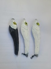 Lot of 3- Drail Trolling Weights 4oz Fishing in-line Trolling Lures Jigging Lure