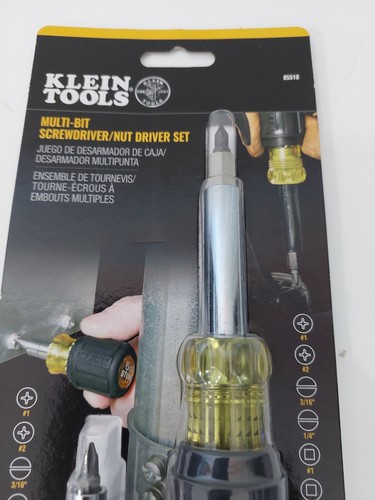 Klein Tools 85518 Multi-Bit Screwdriver/Nut Driver Set - Picture 2 of 3