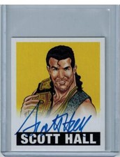 Scott Hall Auto 2012 Leaf Originals Wrestling Razor Ramon #A-SH1 Signed Card /25
