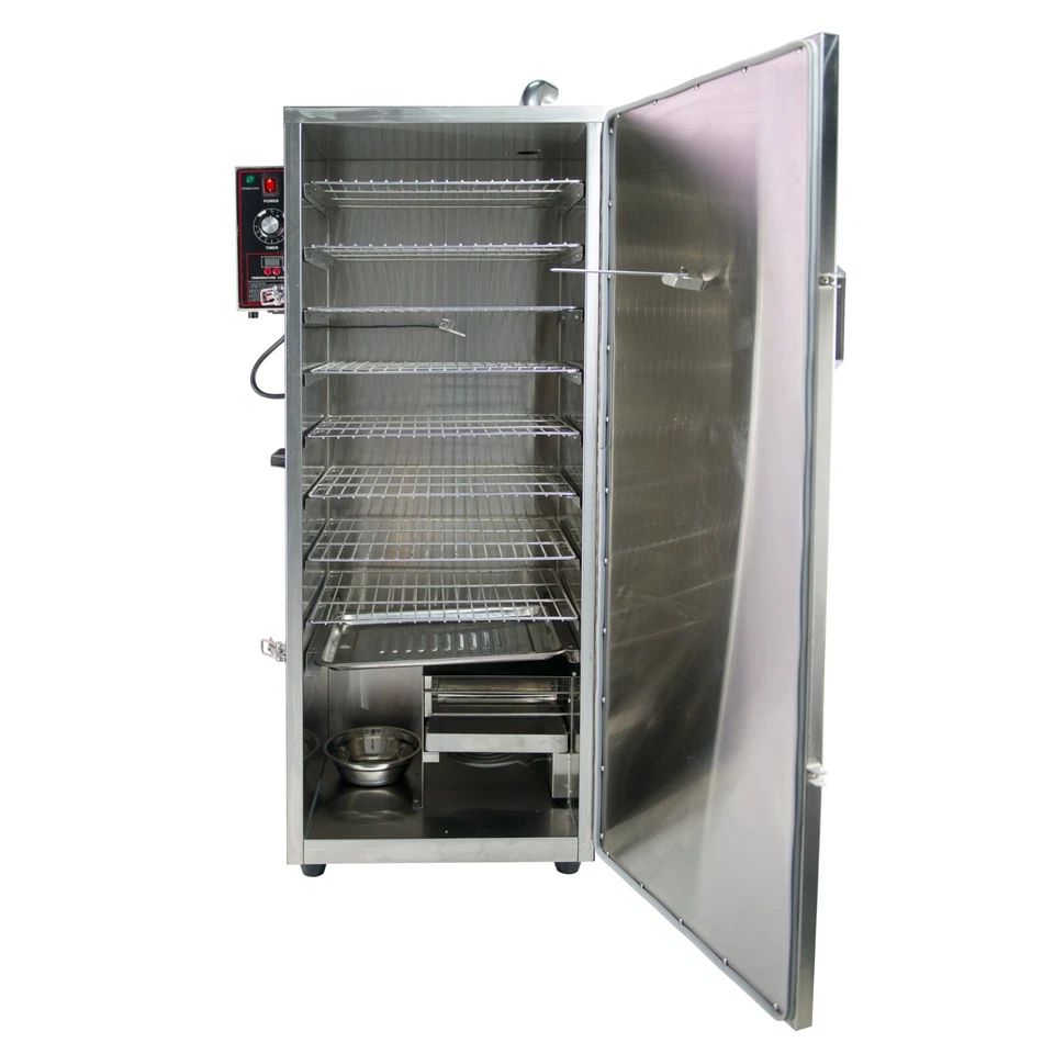 CMI Exterior Ahumador Parrilla Barbacoa 9 Capas Eléctrico Barbacoa Carne Salchicha Ahumador Horno Foto 2 de 4