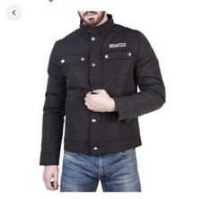SPARCO BERWICK MENS JACKET BLACK SMALL