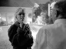 "Marilyn Monroe and George Cukor ":  by Dr. Shrinker, artist giclee poster print