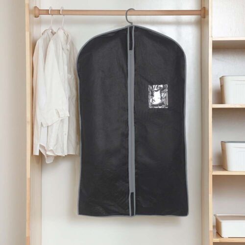 5x Zip Up Hanging Suit Dress Garment Storage Bag Clothes Cover Dustproof - Picture 12 of 12