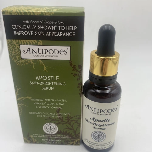 Antipodes (Apostle )Skin Brightening Serum Dermatologically Approved ~ 1 oz ~