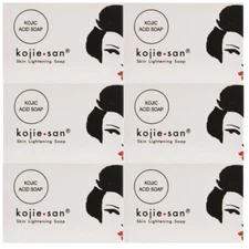 Original Kojie San Skin Lightening Soap, 135g bar-6 Pack - 6 Large Soaps! SAVE!❤