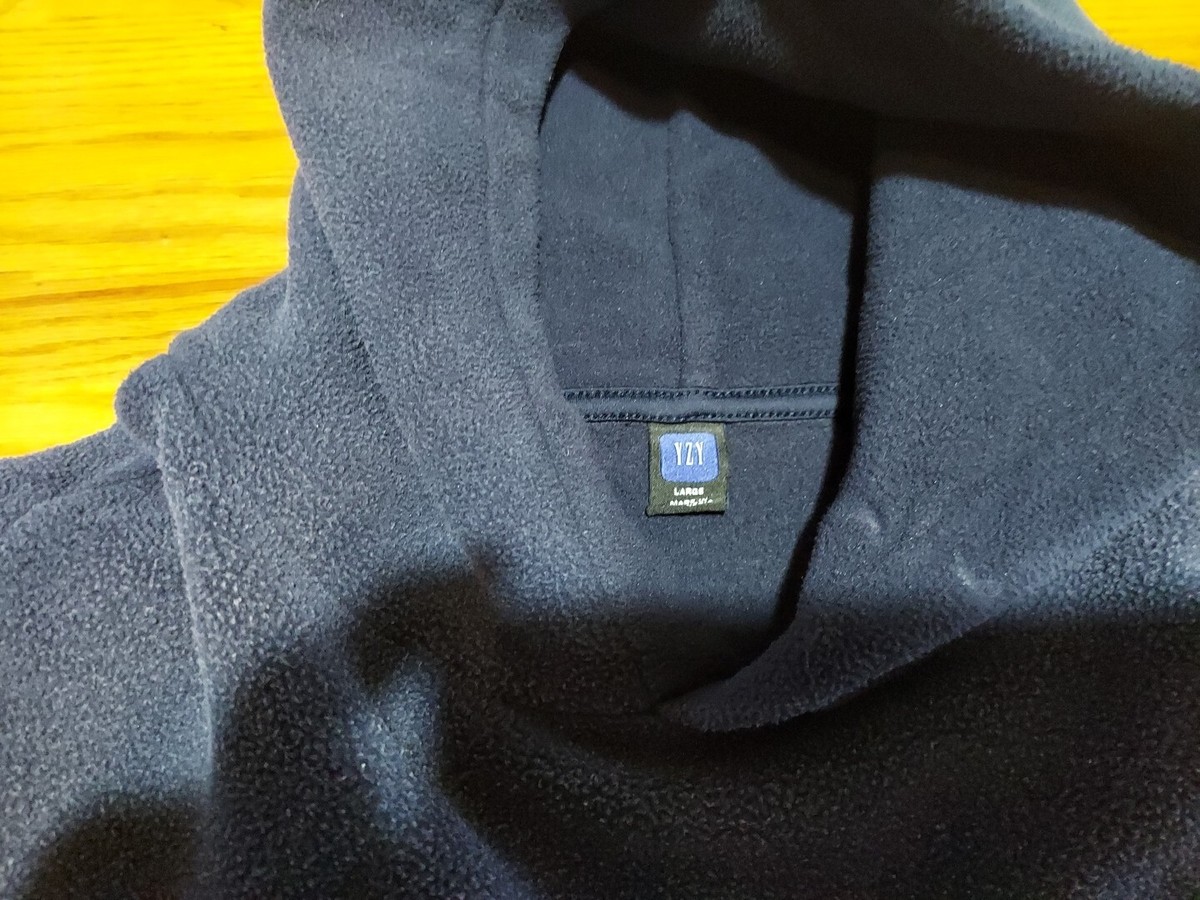 YZY GAP H09 Polar Fleece Hoodie Navy Blue Large Unreleased YZY GAP H09 Polar Fleece Hoodie Navy Blue Large Unreleased