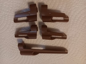 C Lego Lot 5 Old Brown Technic Panel Fairing 32527 32528 32535 4481 Star Wars