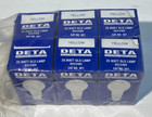 Set of 6 Deta Yellow GLS Festoon Lamps 25W 240V B22 Bayonet Cap No921 Lighting