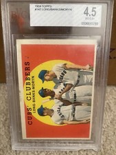 Dale Long / Ernie Banks / Walt Moryn #147 Prices | 1959 Topps