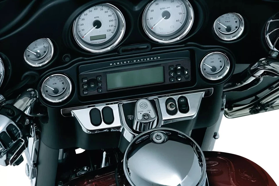 Хромированная панель переключателя обтекателя Kuryakyn 3783 Harley Electra/Street Glide 1996-2013 - Изображение 2 из 4