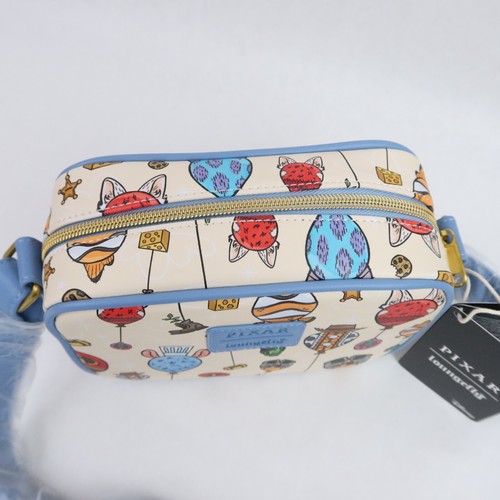 Loungefly Disney Pixar Balloons Crossbody Bag Camera Purse Finding Nemo Wall-E - Picture 8 of 15