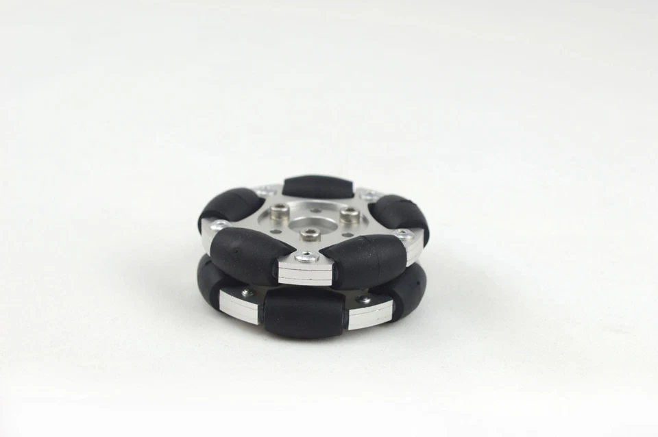 Aluminum Alloy 60mm Omni Wheel With Hub For DIY Arduino Robot Competition - Image 2 of 3
