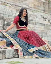 LEHENGA CHOLI INDIAN BOLLYWOOD WEDDING PARTY PAKISTANI WEAR READYMADE