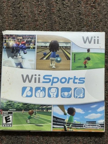 Wii Sports Original Game Authentic genuine (Nintendo Wii, 2006) Sealed