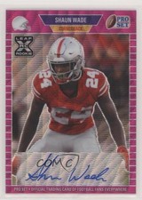 2021 Leaf Pro Set Metal 1989 Pink Wave 10/30 Shaun Wade #PA-SW1 Auto 7ba