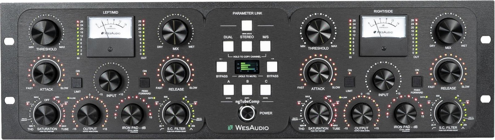 Трубчатый Компрессор WesAudio ngTubeComp с Цифровым Управлением И Автоматизацией 817690₽