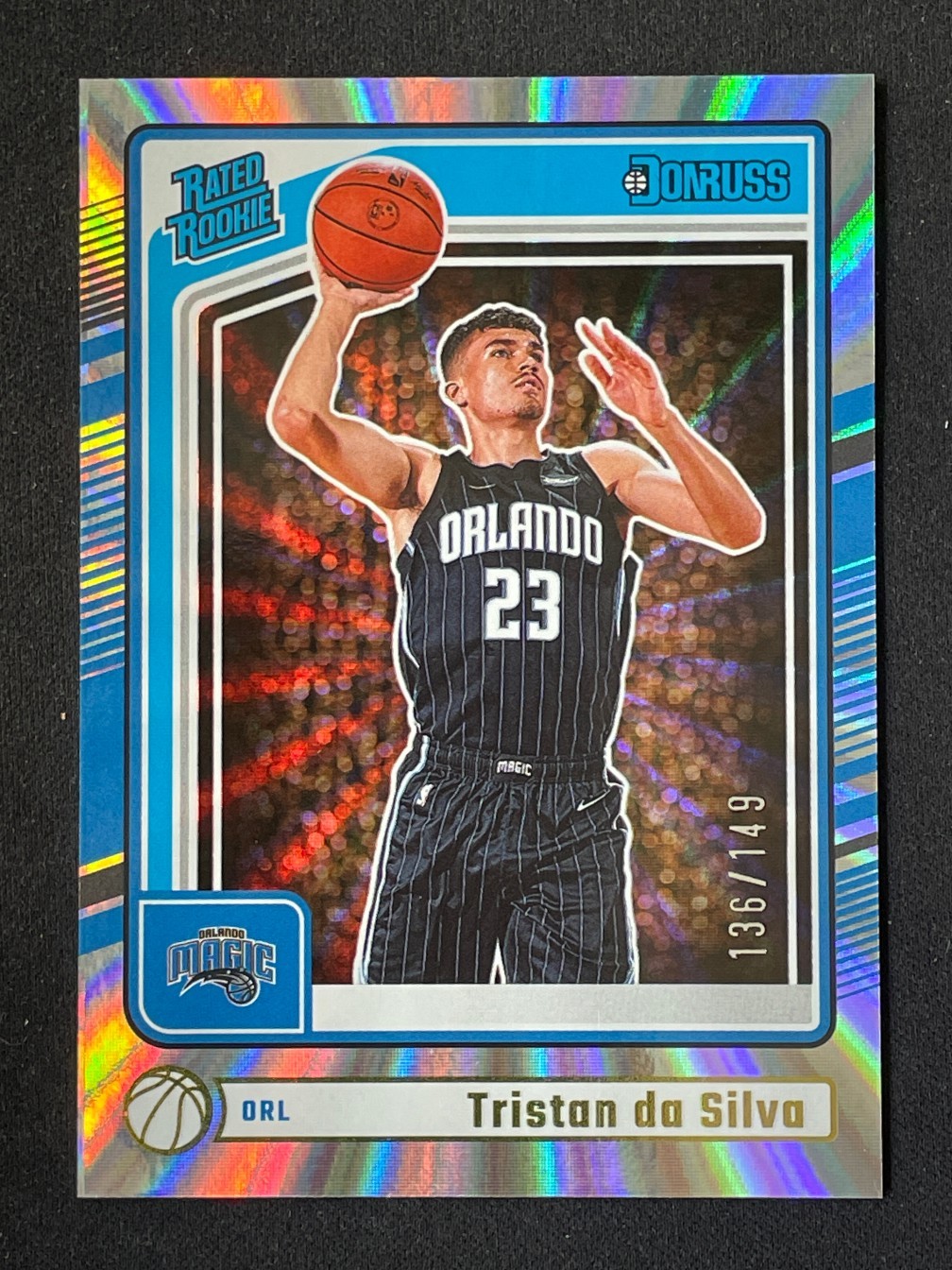 Tristan Da Silva 2024-25 Panini Donruss RC Silver Laser /149 #203