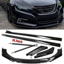 Front Bumper Lip Chin Spoiler Splitter Side Skirt Body Kit For Volkswagen Jetta Front Bumper Lip Chin Spoiler Splitter Side Skirt Body Kit For Volkswagen Jetta