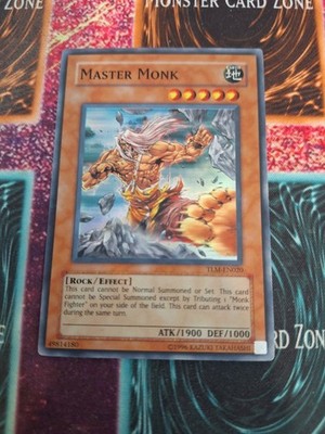 Yugioh Master Monk TLM-EN020 Super Rare Unlimited Near Mint