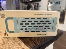 Turtlebox River Rock Waterproof Bluetooth Portable Speaker, Blue