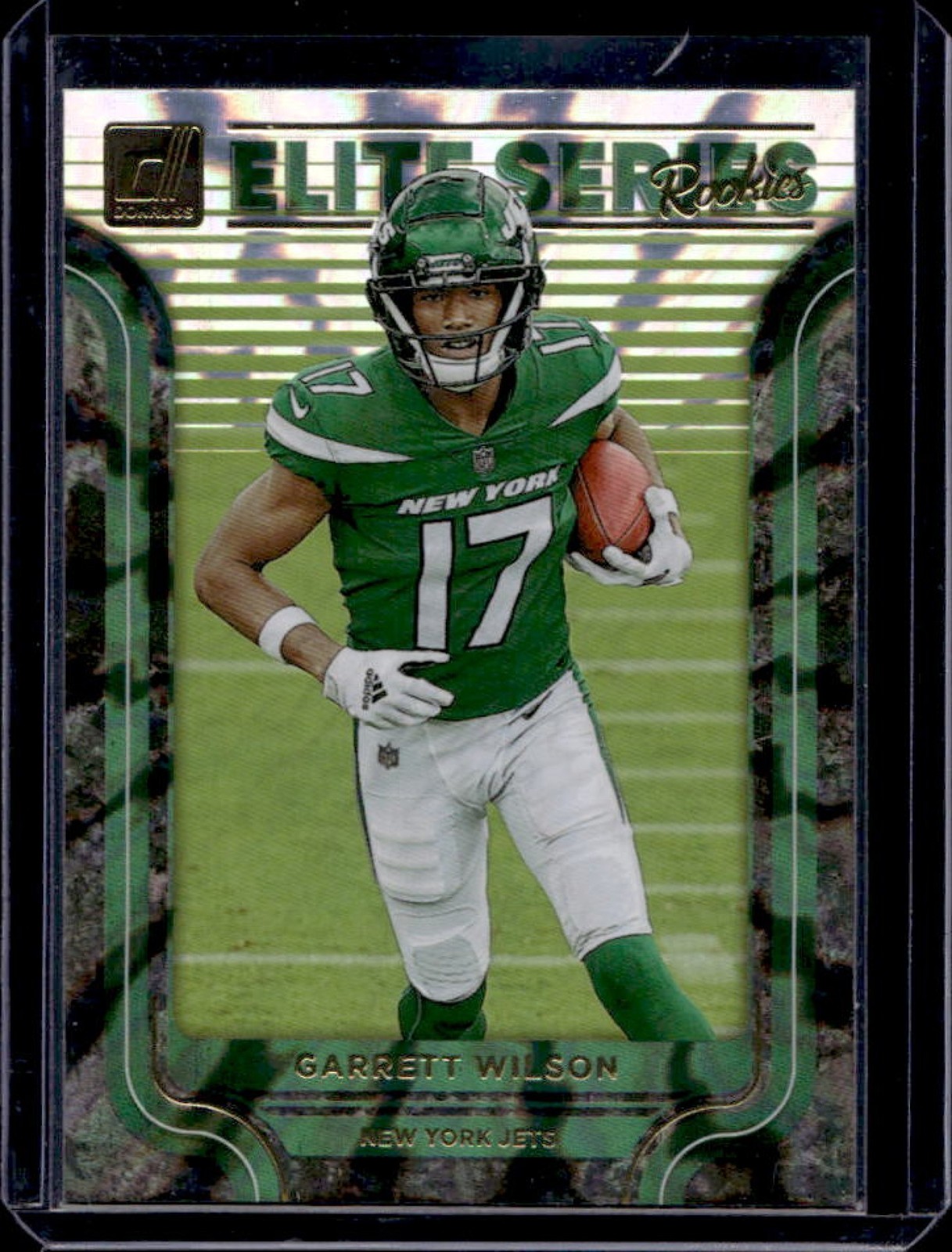 2022 Donruss Garrett Wilson Elite Series Rookies Rookie RC #ESR-6 Jets