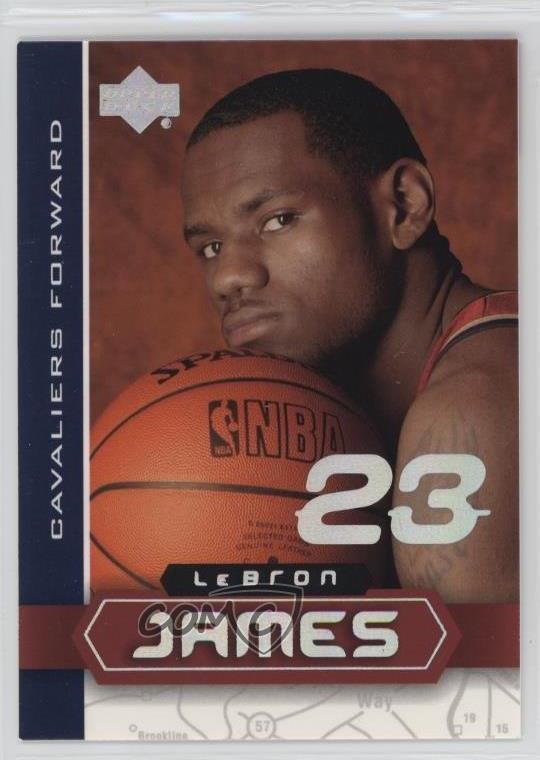 2002-03 Upper Deck UD Superstars Gift Box Bonus LeBron James #LBJ-1 6l7