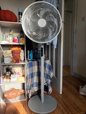 Bush Grey Digital Pedestal/Desk Fan with Remote Control - 16 Inch