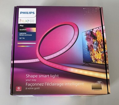 Philips Hue Play Gradient Lightstrip 75  TV   New Factory Sealed