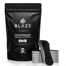 Performance Nose Strips for Breathing 60 Count - Oil  Sweat Proof Adhesive...