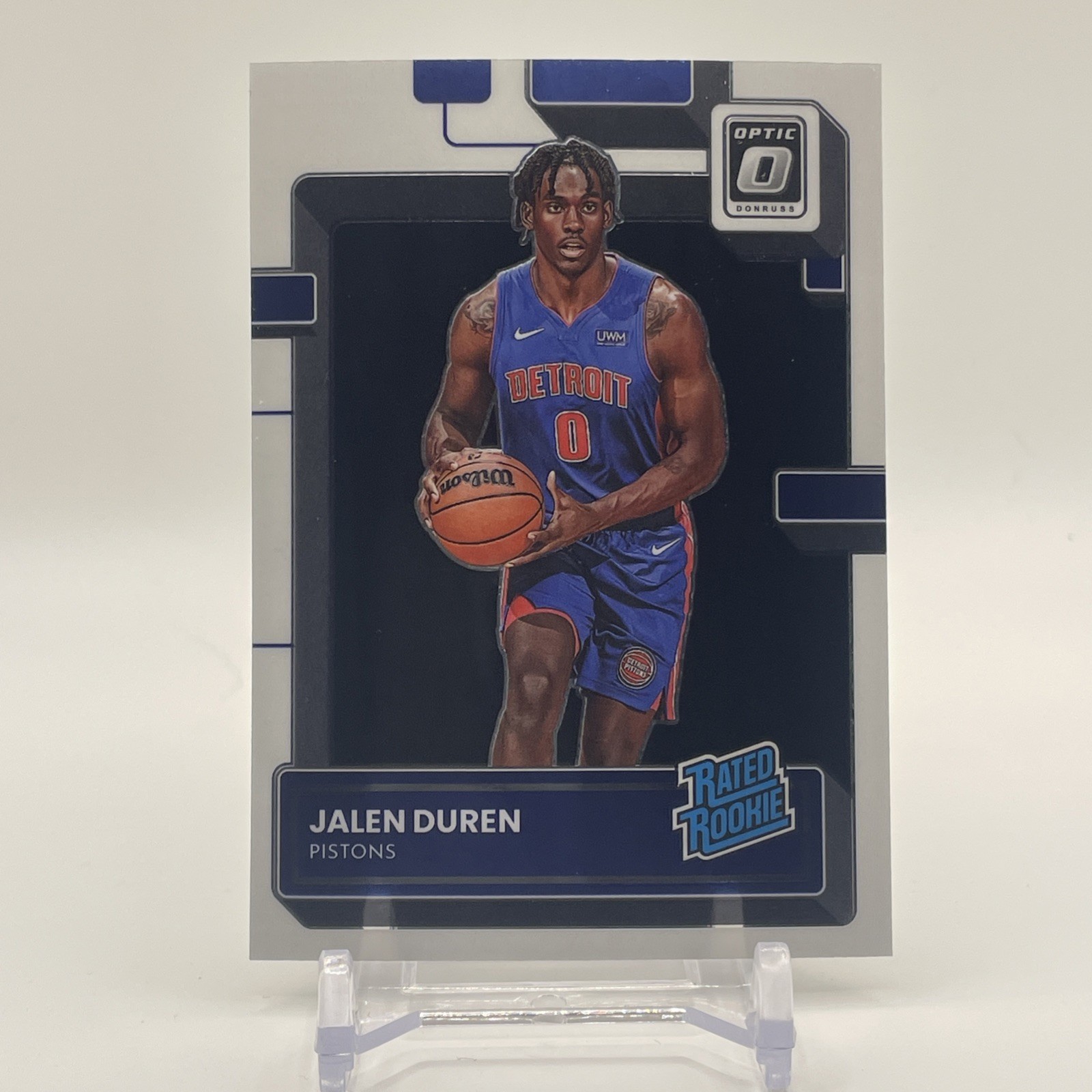2022-23 Panini - Donruss Optic - Jalen Duren #227 (RC) Rated Rookie Pistons