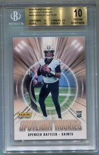 SPENCER RATTLER 2025 PANINI INSTANT SPOTLIGHT ROOKIES #SR-5 BGS 10
