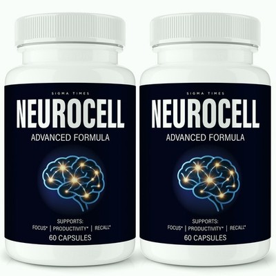 Neurocell Capsules, Neuro Cell Advanced Brain Supplement for Memory - 2 Pack