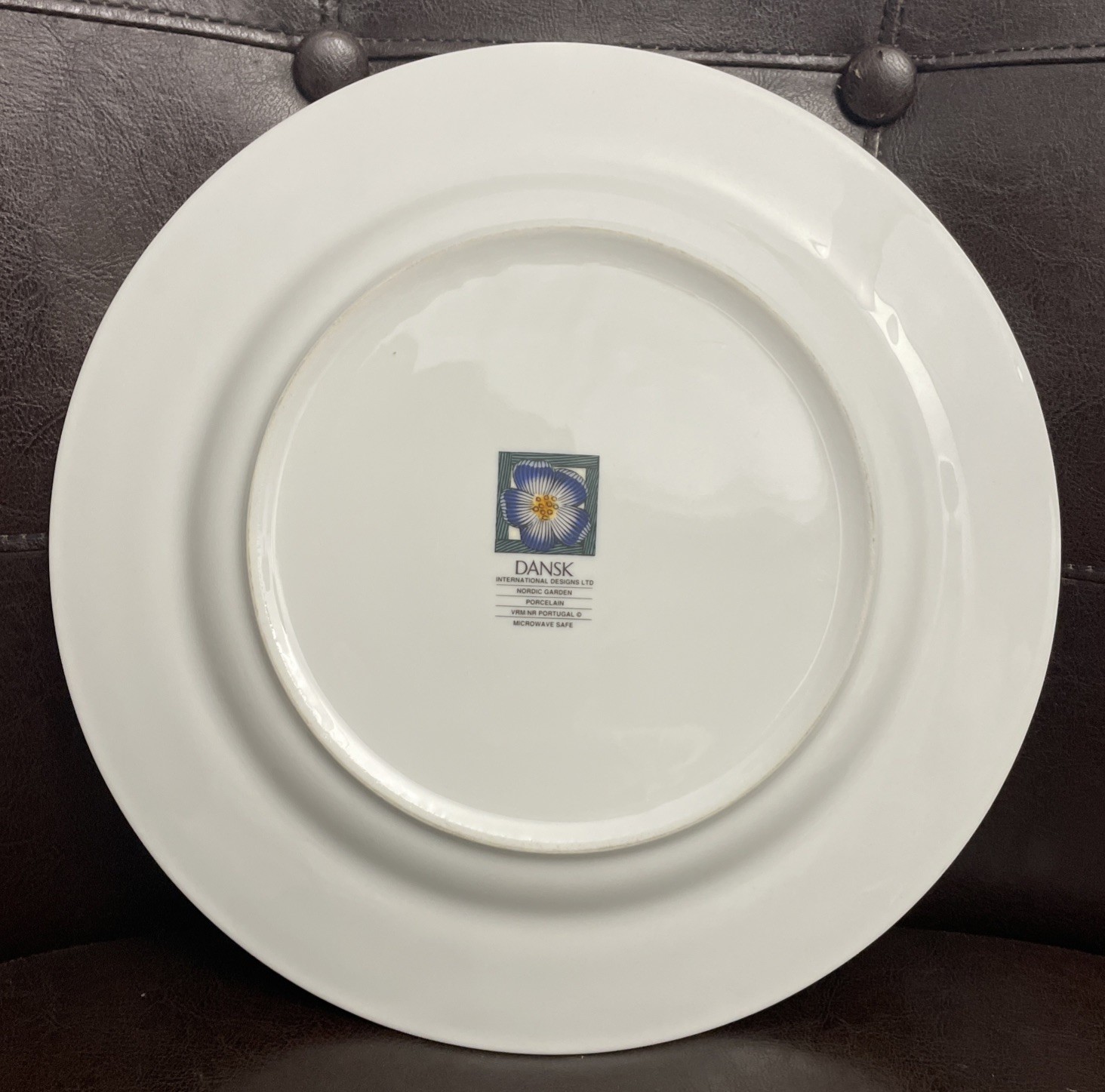 Set of 2 Dansk NORDIC GARDEN Dinner Plates 11” Thailand USED