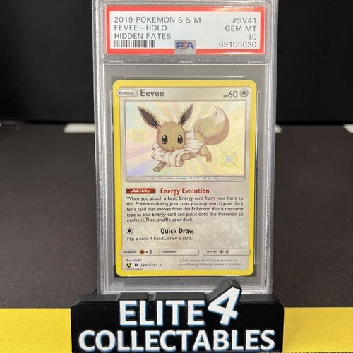 Eevee SV41/SV94  - PSA 10 (Hidden Fates)